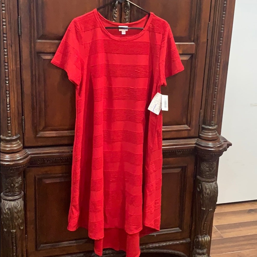 Red Carly Dress